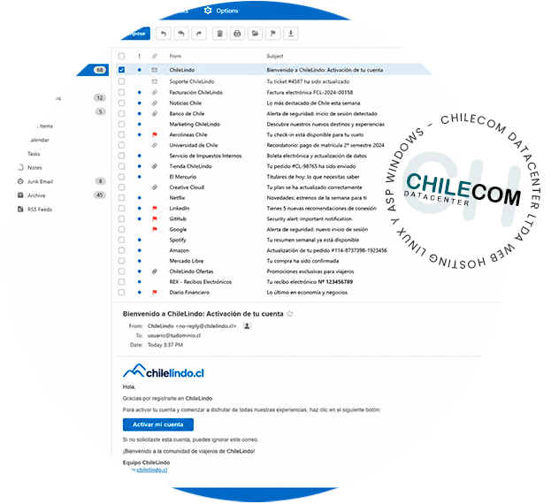 Correo electrónico profesional con dominio propio